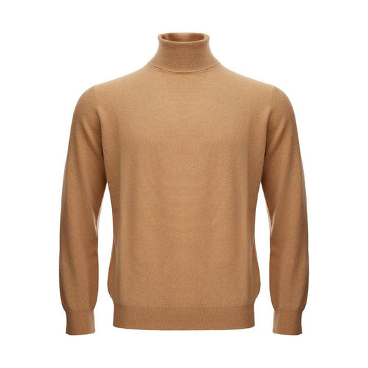 KANGRA Elegant Woolen Brown Sweater for Men KANGRA