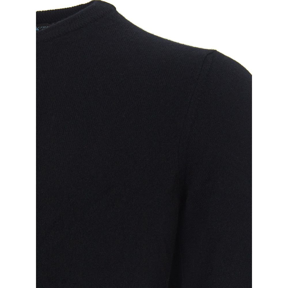 Colombo Cashmere Black Elegance Sweater Colombo