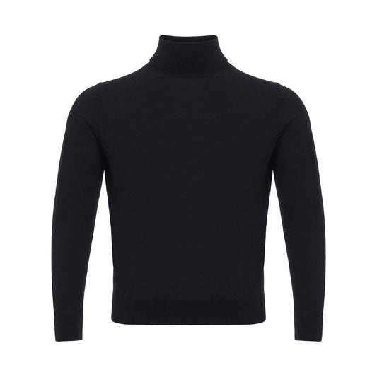 Colombo Italian Cashmere Luxury Black Sweater Colombo