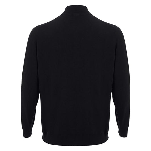 Colombo Italian Cashmere Men's Luxe Black Sweater Colombo