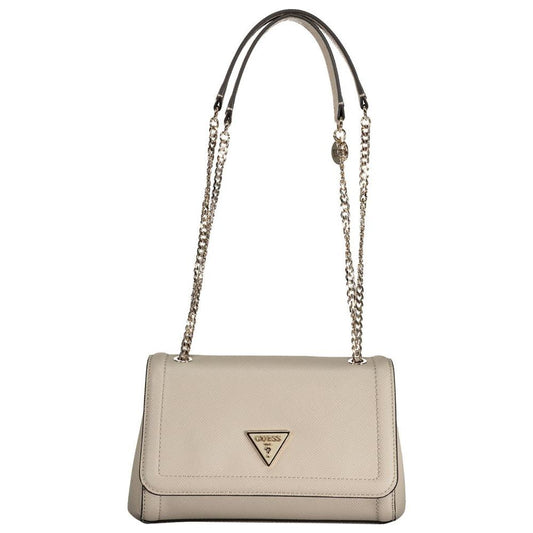 Gray Polyethylene Handbag