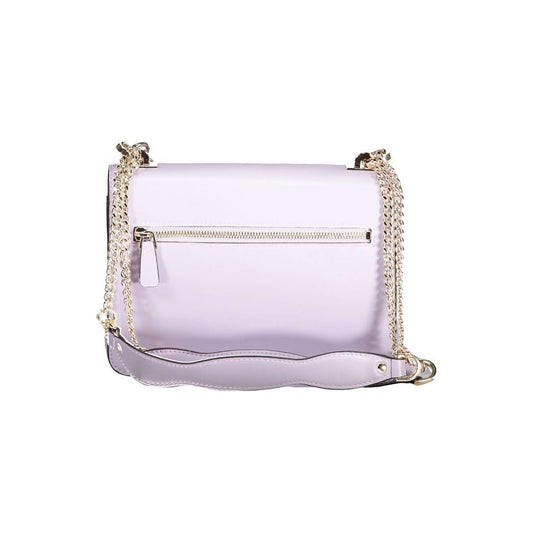 Purple Polyethylene Handbag