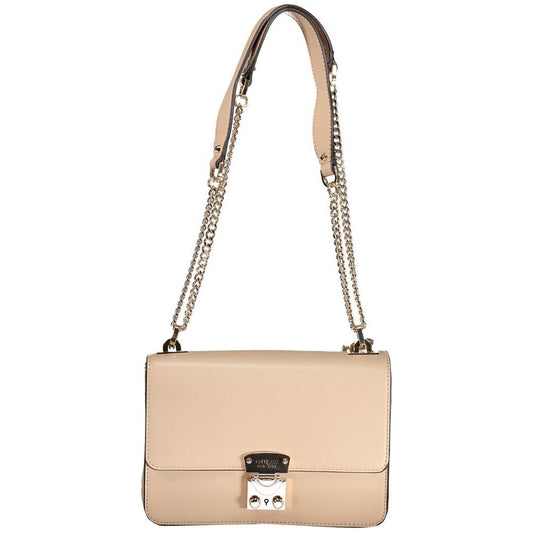 Beige Polyethylene Handbag