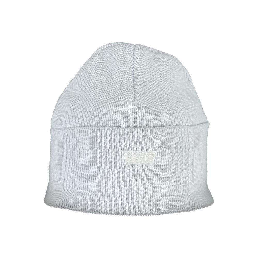 Levi's Light Blue Acrylic Hats & Cap Levi's