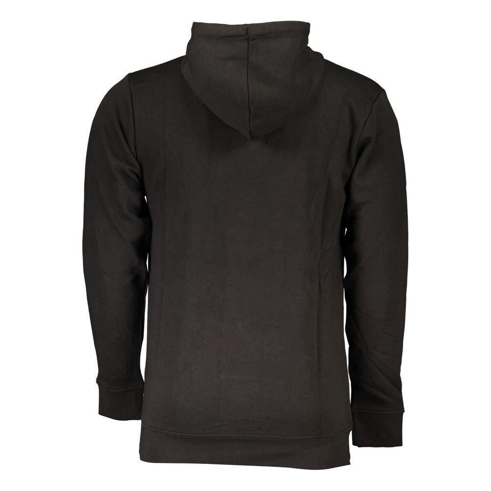 Cavalli Class Black Cotton Sweater Cavalli Class