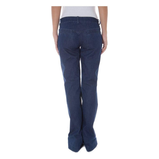 Phard Blue Cotton Jeans & Pant Phard