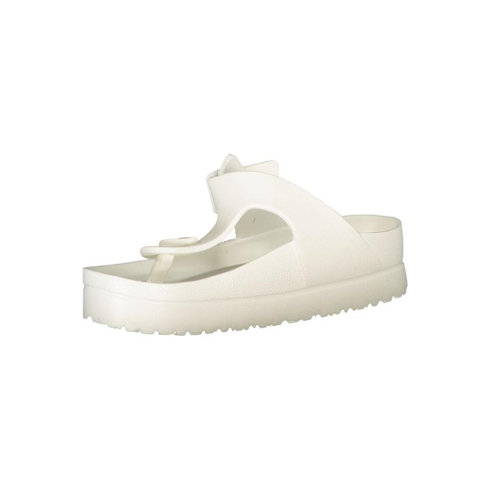 Carrera White Polyethylene Sandal Carrera