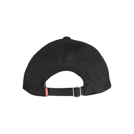 Levi's Black Cotton Hats & Cap Levi's