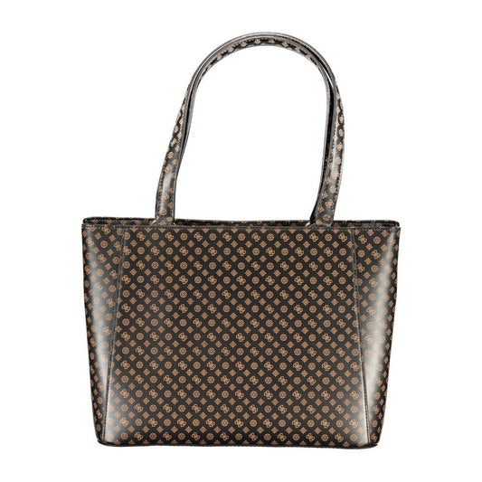 Brown Polyethylene Handbag