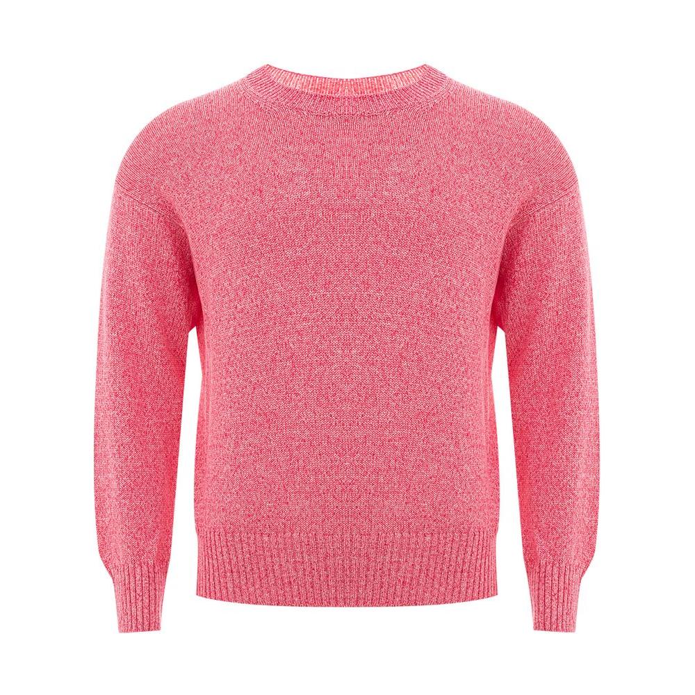 Gran Sasso Pink Cotton Sweater Gran Sasso