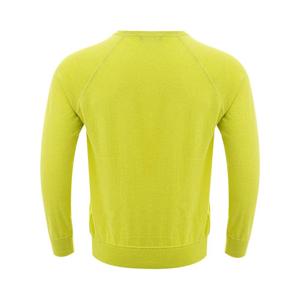 Gran Sasso Sunny Yellow Italian Cotton Sweater Gran Sasso