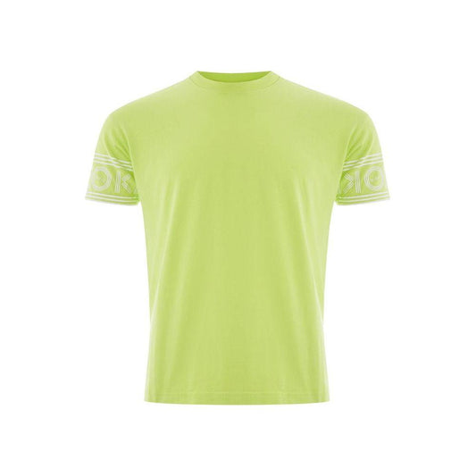 Kenzo Sunny Yellow Cotton Tee For Stylish Men Kenzo