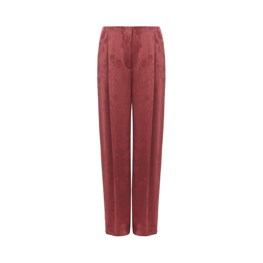 Lardini Elegant Red Tailored Pants Lardini