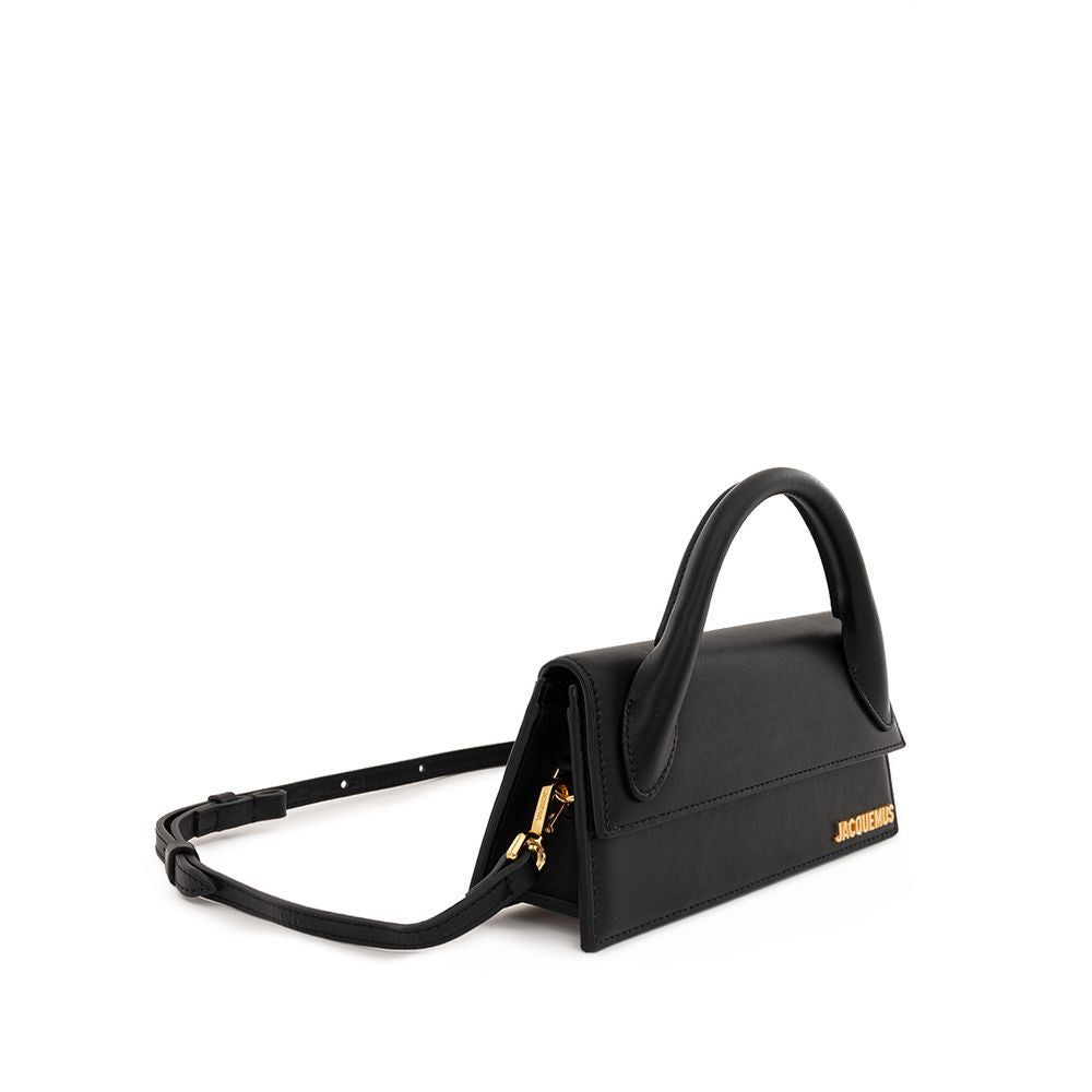 Jacquemus Elegant Black Leather Handbag Jacquemus