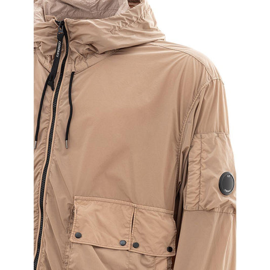 C.P. Company Elevated Urban Style Beige Polyamide Jacket C.P. Company