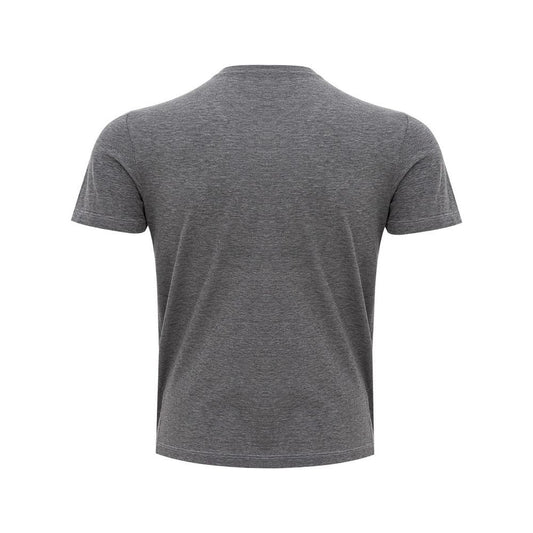 Gran Sasso Elegant Gray Cotton T-Shirt for Men Gran Sasso