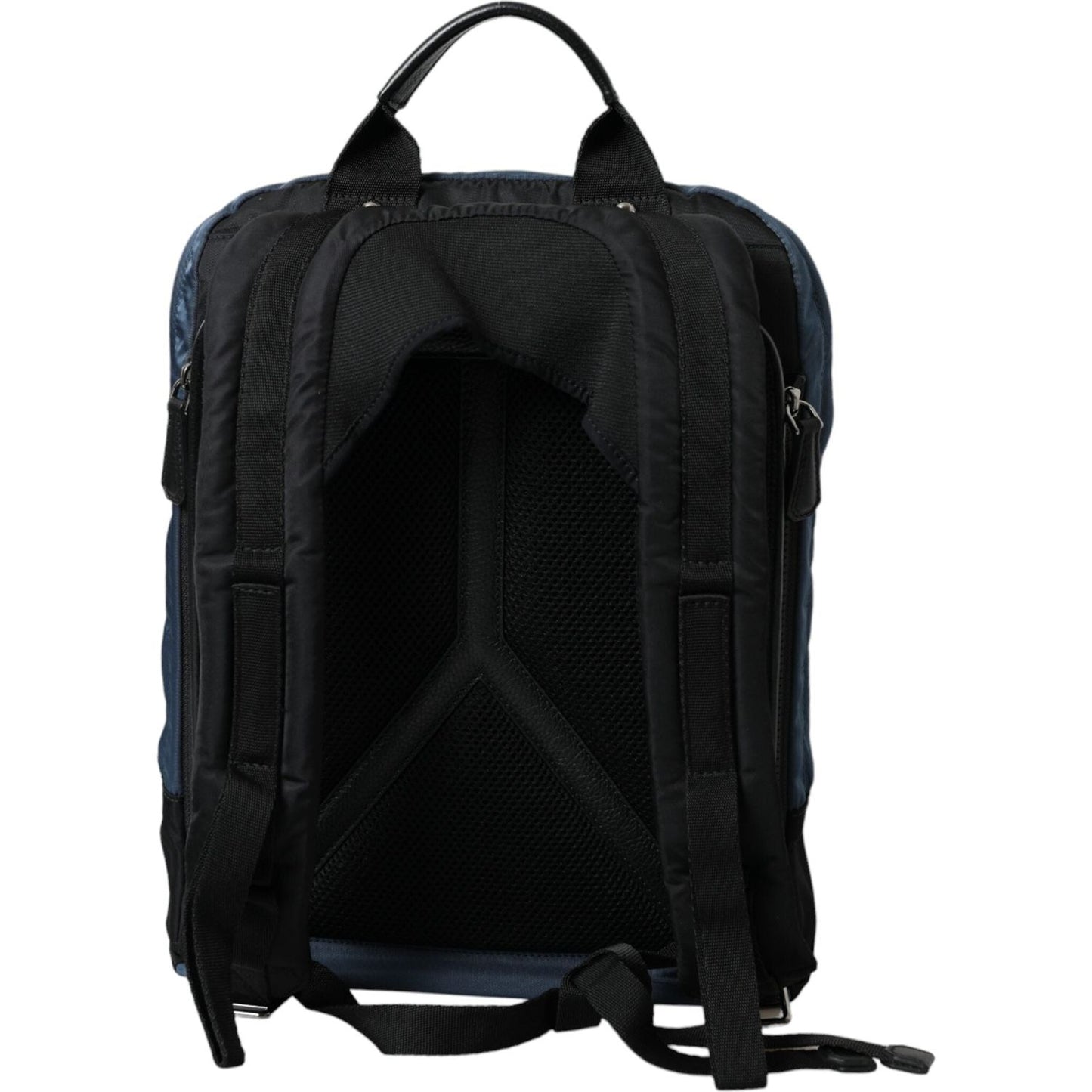 Dolce & Gabbana Black Nylon DG Logo School Backpack Men Bag Dolce & Gabbana