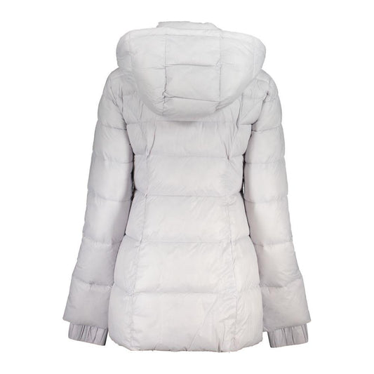 White Polyamide Jackets & Coat