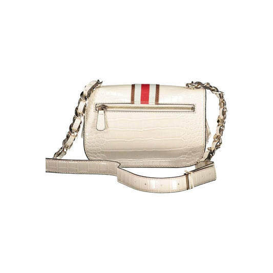 Beige Polyethylene Handbag