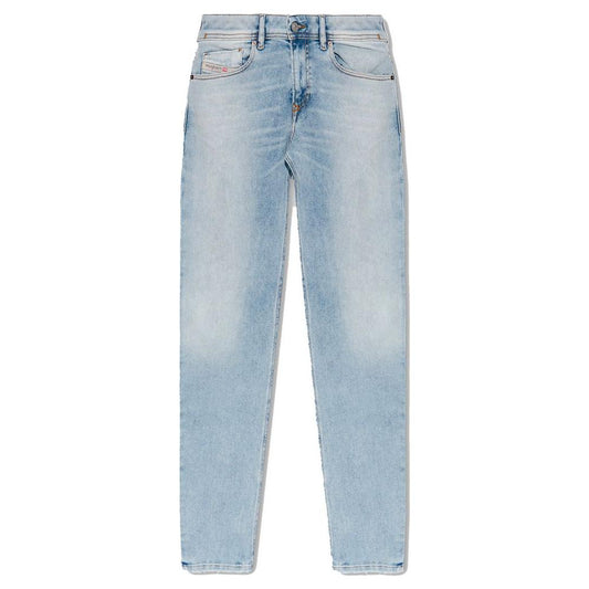 Diesel Light Blue Cotton Jeans & Pant Diesel