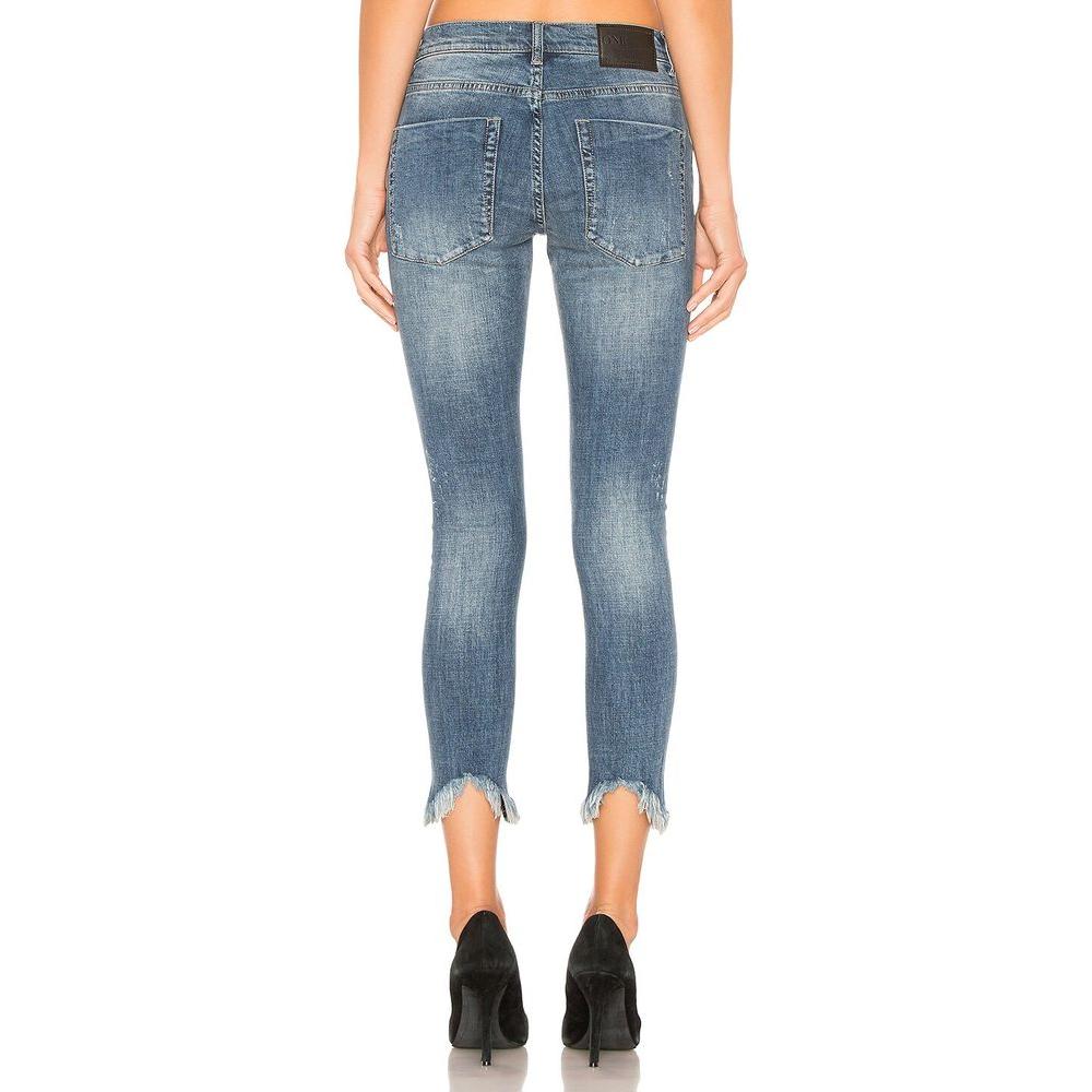 One Teaspoon Blue Cotton Jeans & Pant One Teaspoon