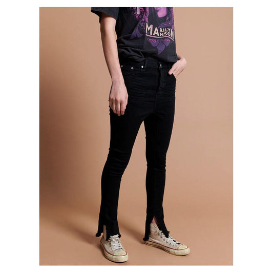 One Teaspoon "Black Cotton Women's Skinny Jean" One Teaspoon