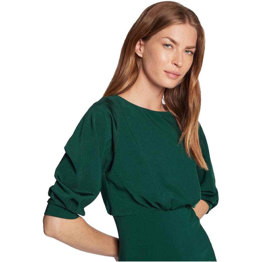 PINKO Green Viscose Dress PINKO