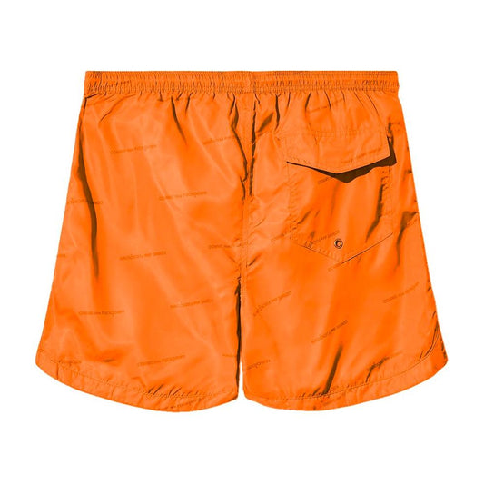 Comme Des Fuckdown Orange Polyester Swimwear Comme Des Fuckdown