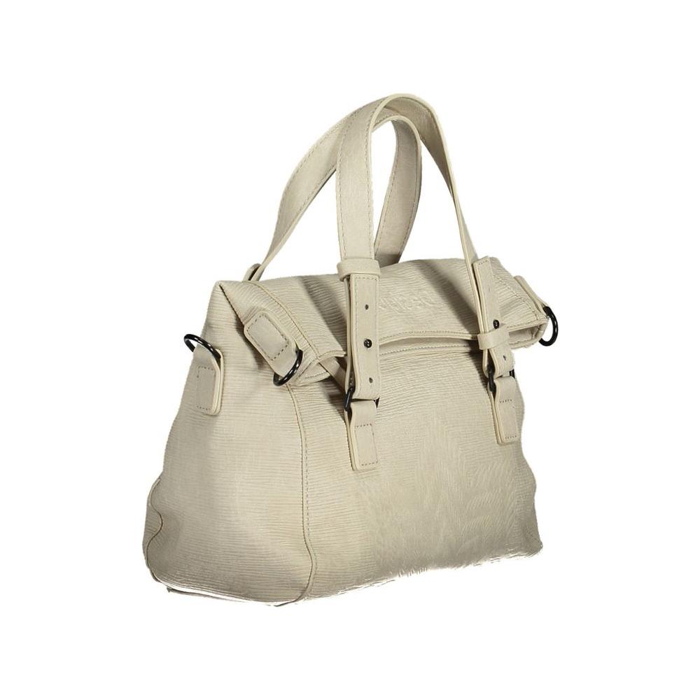 Desigual White Polyethylene Women Handbag Desigual