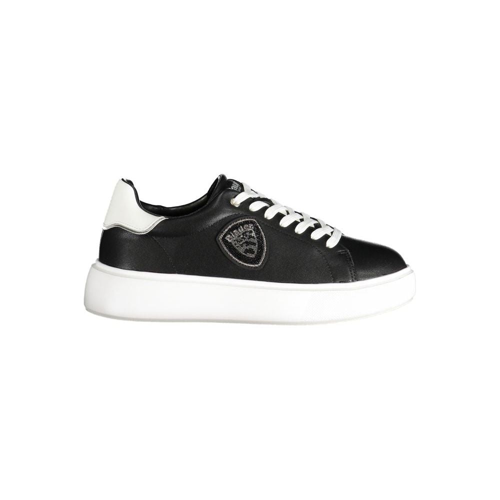 Blauer Black Polyester Sneaker Blauer