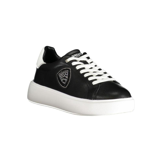 Blauer Black Polyester Sneaker Blauer