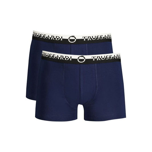 Blue Cotton Underwear