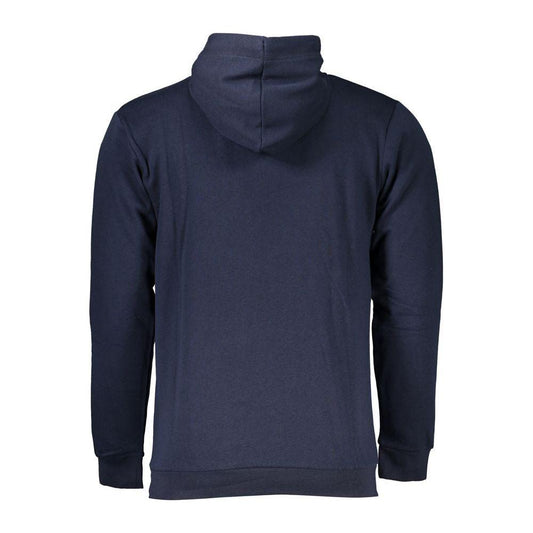 Sergio Tacchini Blue Cotton Sweater Sergio Tacchini