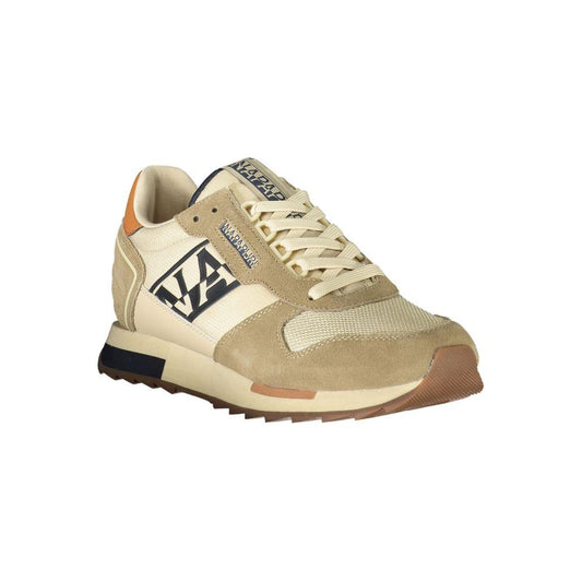 Napapijri Beige Polyester Sneaker Napapijri