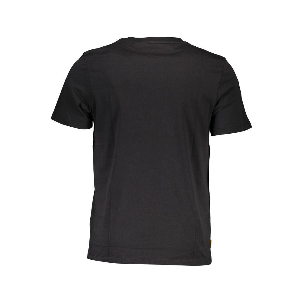 Timberland Black Cotton Men T-Shirt Timberland