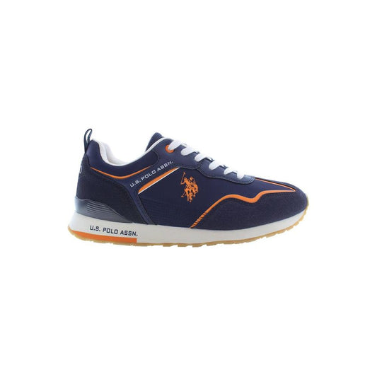 U.S. POLO ASSN. Blue Polyester Men Sneaker U.S. POLO ASSN.