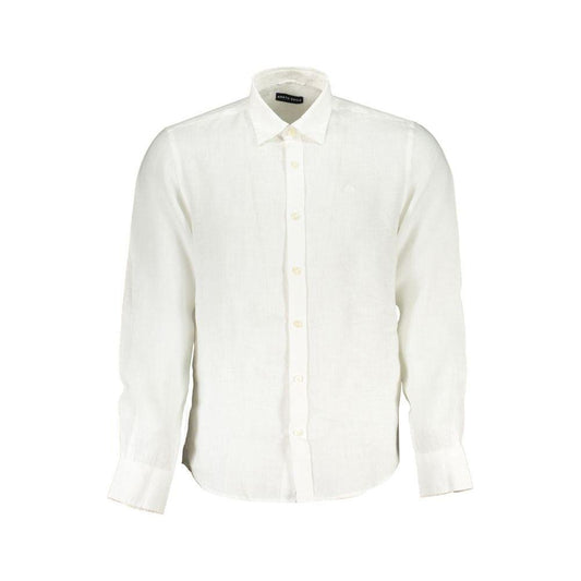 North Sails White Linen Shirt North Sails