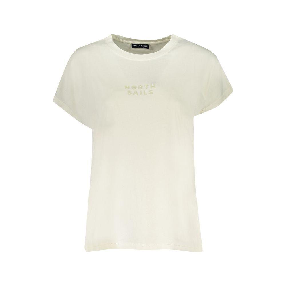 North Sails White Cotton Tops & T-Shirt North Sails