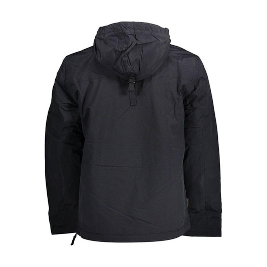 Napapijri Black Polyamide Men Jacket Napapijri