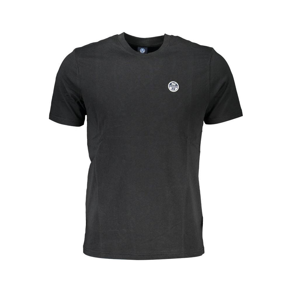 North Sails Black Cotton T-Shirt North Sails