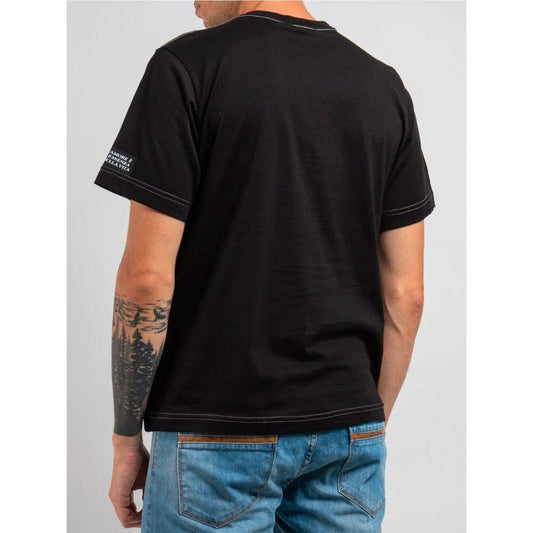 Dolce & Gabbana Black Cotton T-Shirt Dolce & Gabbana