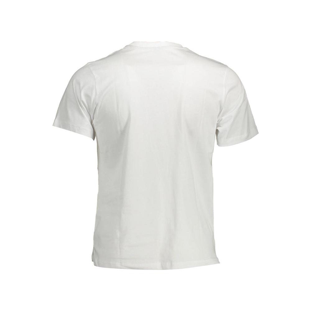 North Sails White Cotton Men T-Shirt North Sails