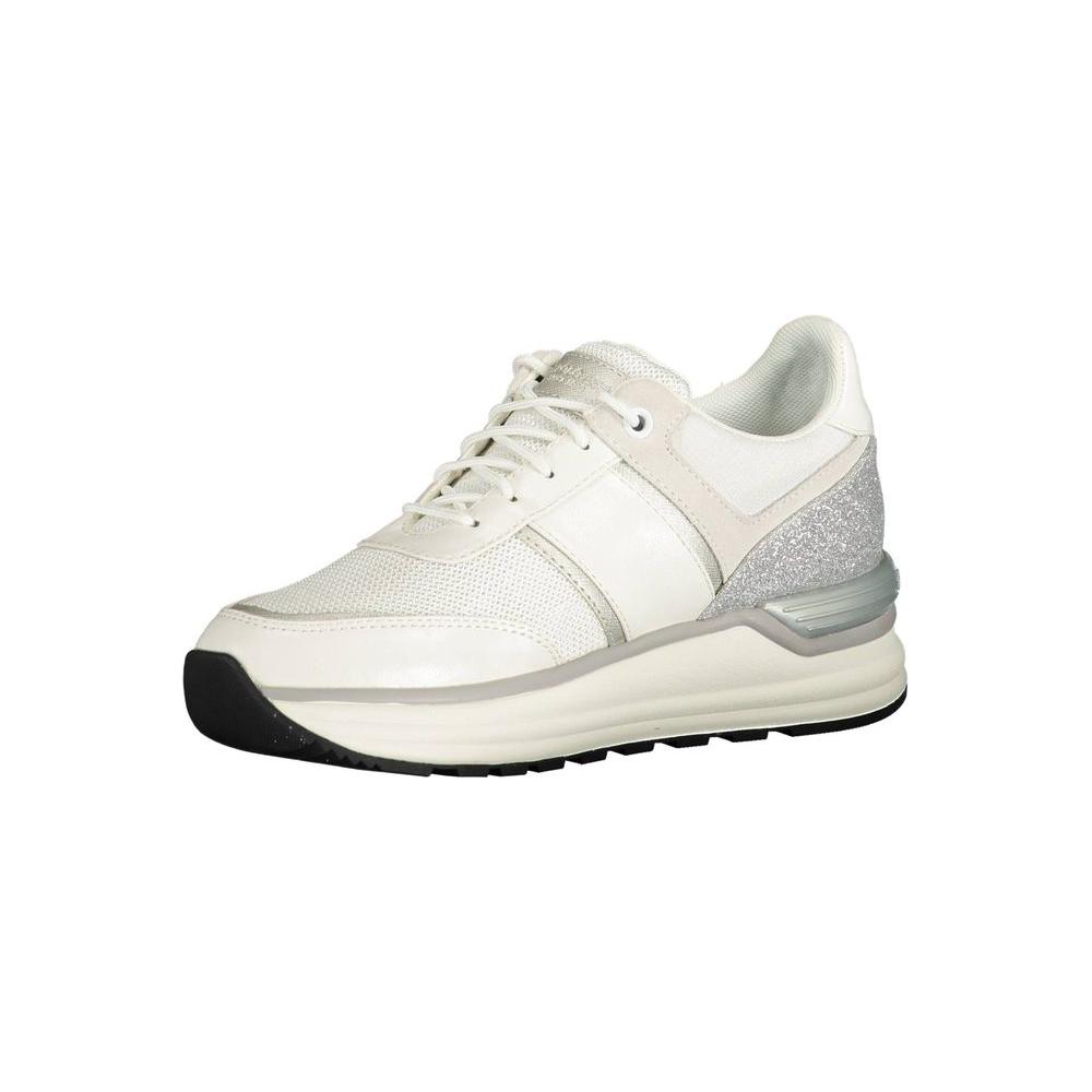 U.S. POLO ASSN. White Eco Suede Women Sneaker U.S. POLO ASSN.