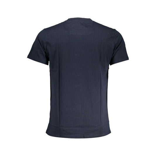 Cavalli Class Blue Cotton T-Shirt Cavalli Class