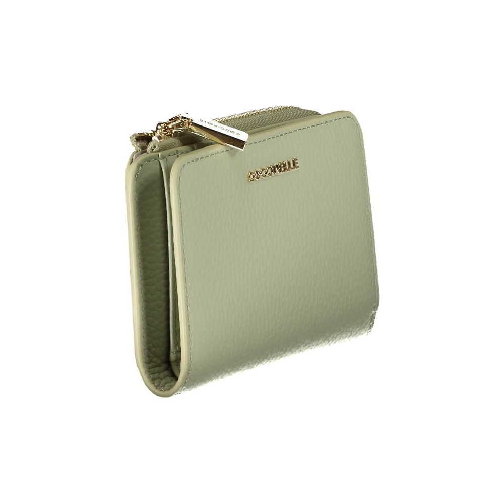 Coccinelle Green Leather Wallet Coccinelle