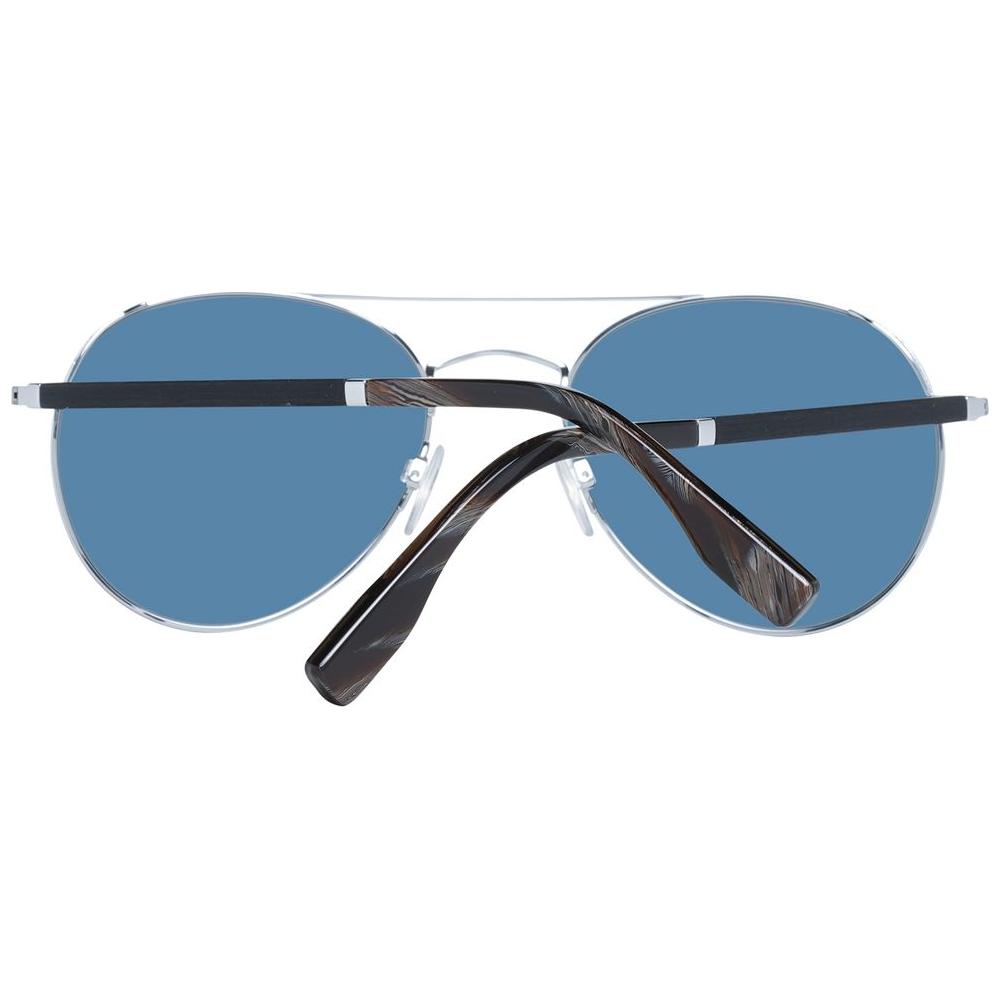 Zegna Couture Silver Men Sunglasses Zegna Couture