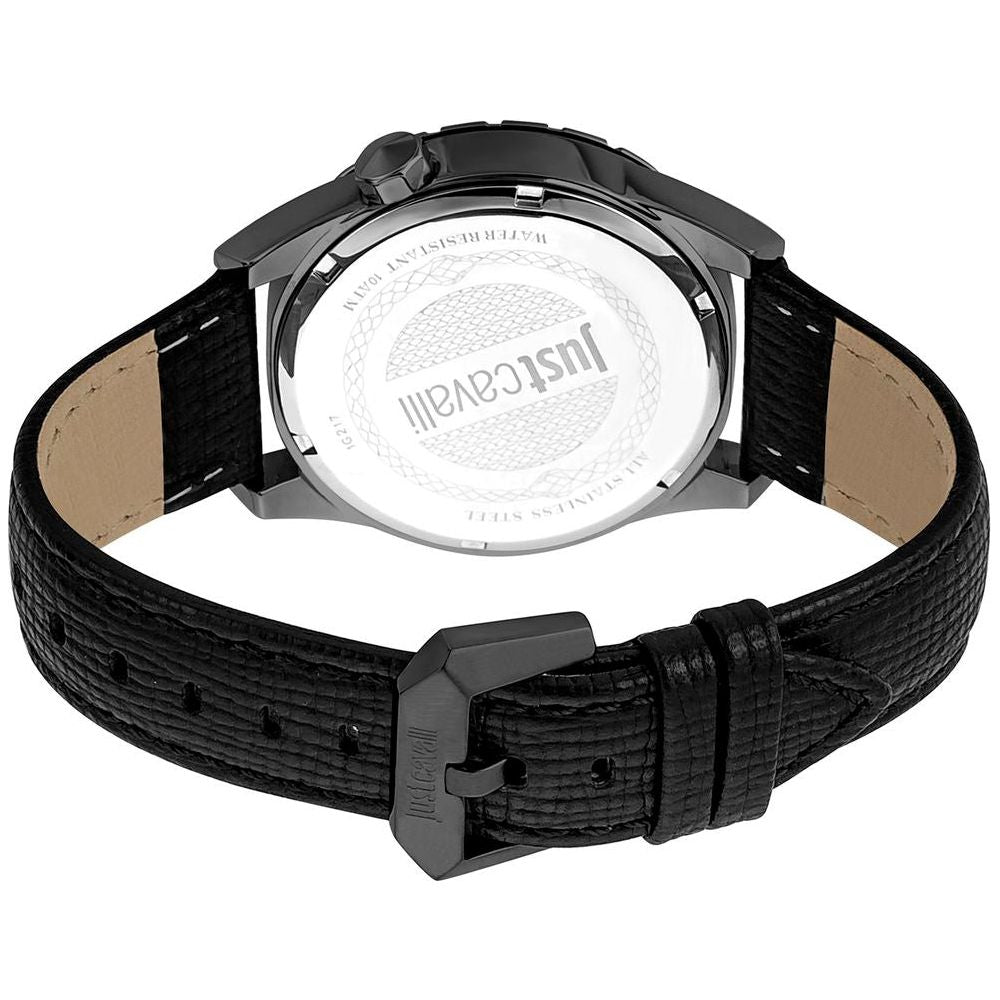 Just Cavalli Black Men Watch