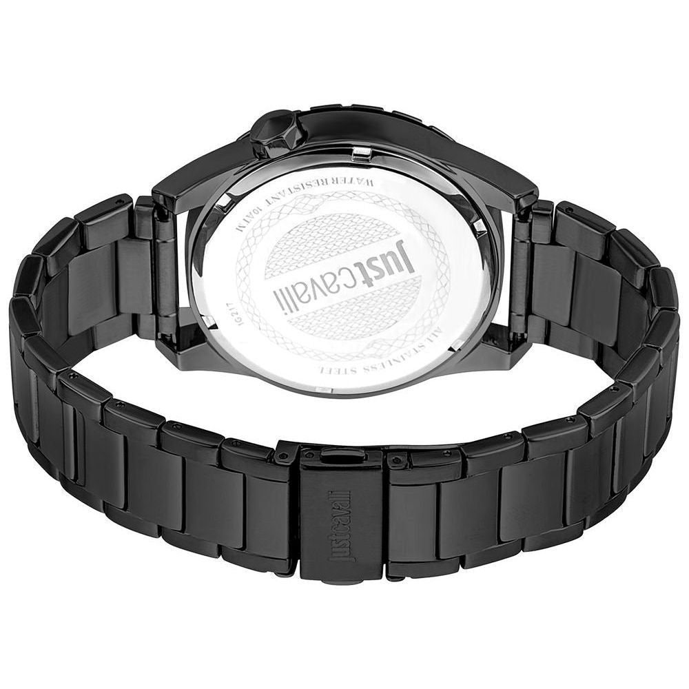 Just Cavalli Black Men Watch