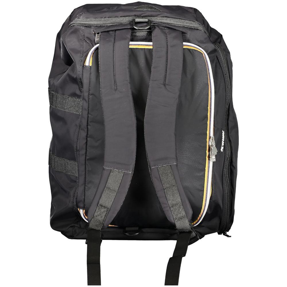 K-WAY Black Polyester Backpack K-WAY