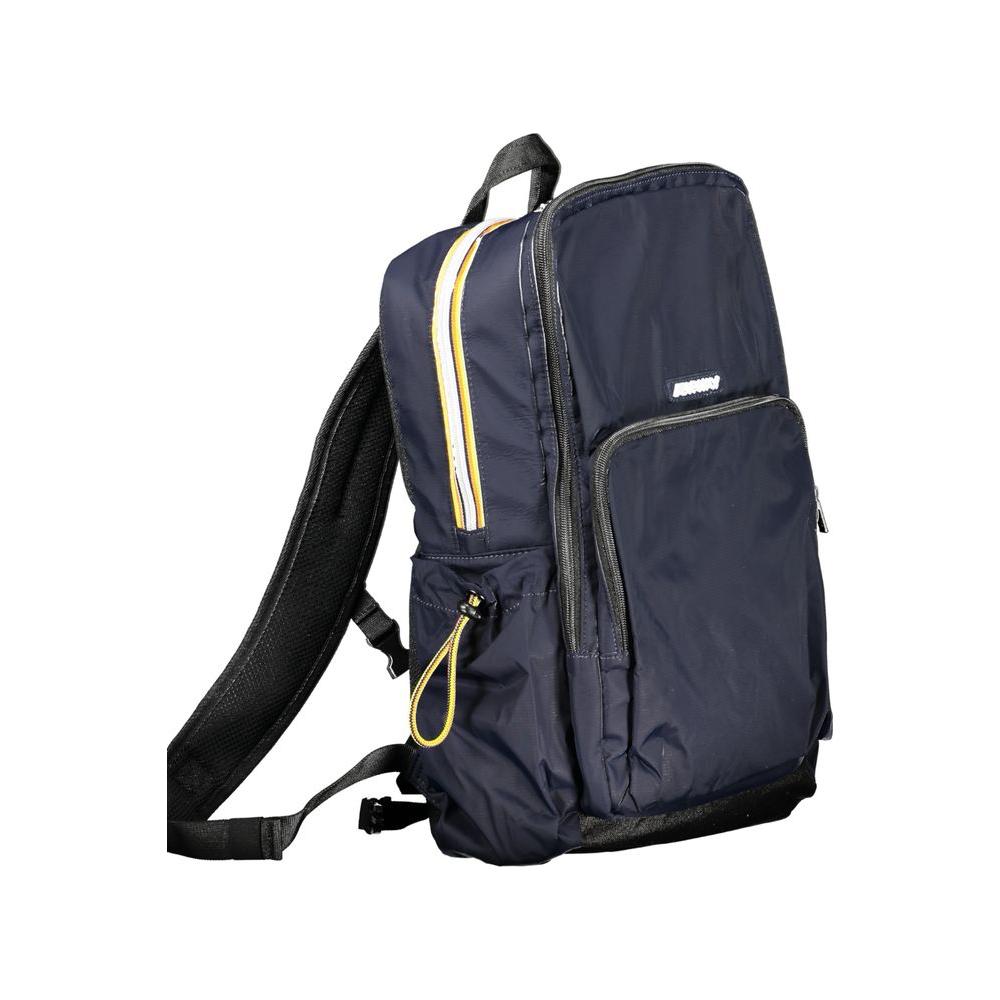 K-WAY Blue Polyamide Backpack K-WAY